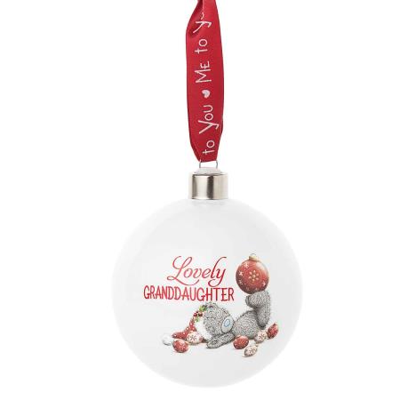 Lovely Granddaughter Me To You Bear Christmas Bauble Extra Image 1